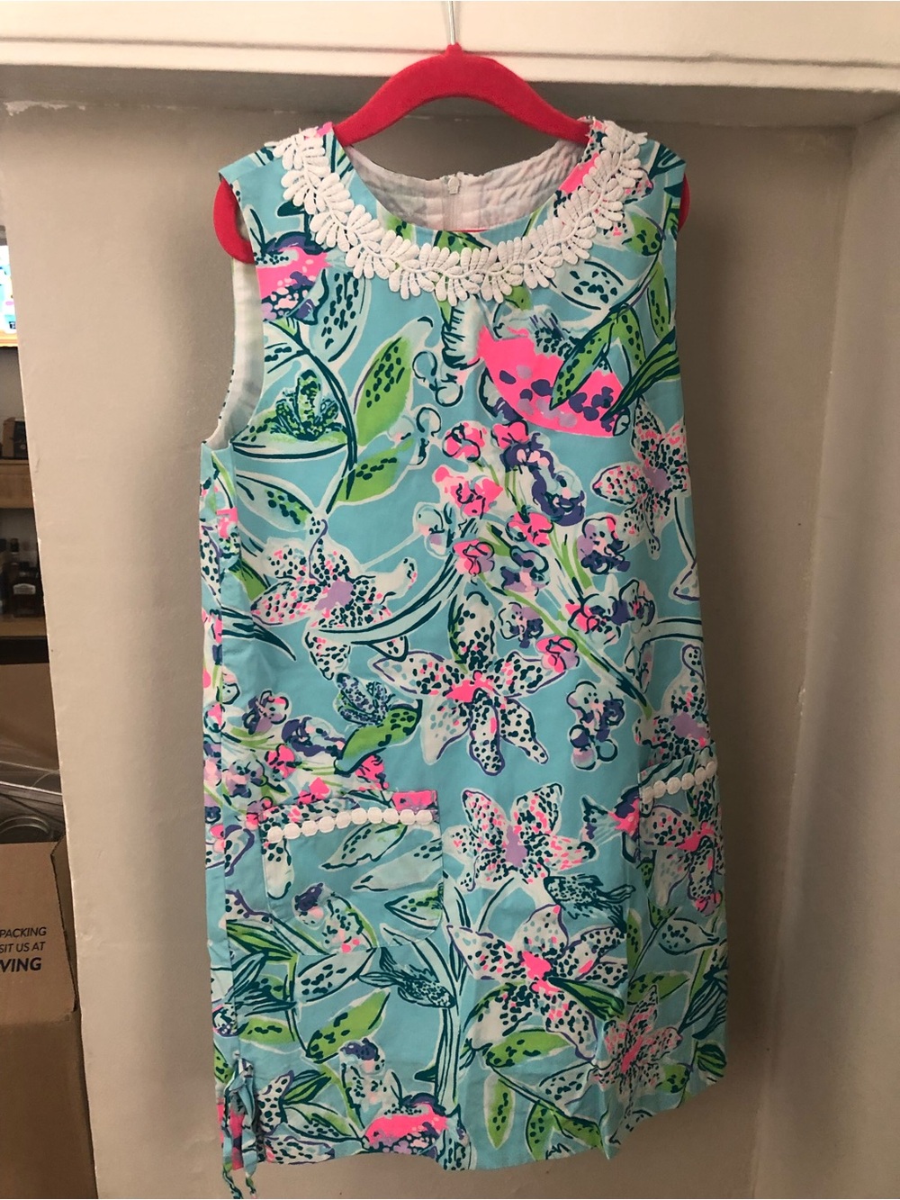 Lilly Pulitzer Girls Shift Dress 10